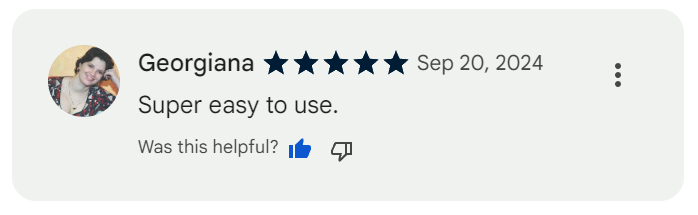 Positive Review For UI Replicator from a Developer on Chrome Web Store